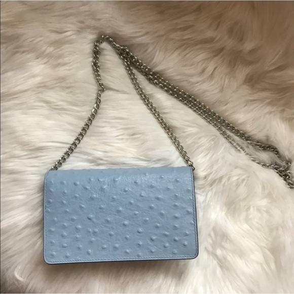 New! KATE SPADE Blue Isabeli Chain Crossbody Bag - Picture 3 of 8